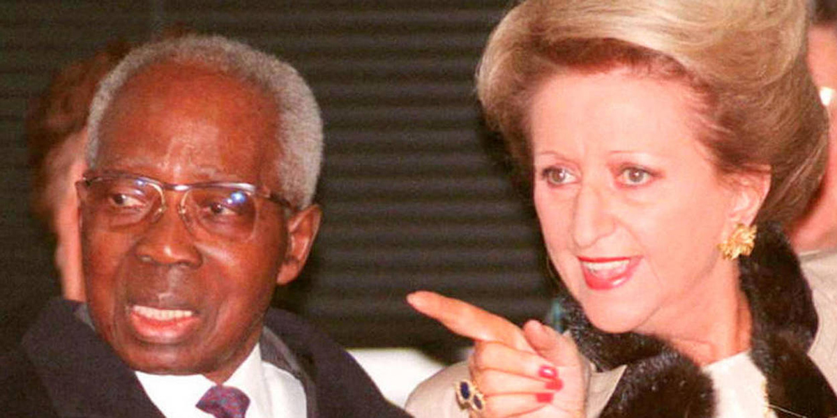 Léopold Senghor &amp; Colette Hubert